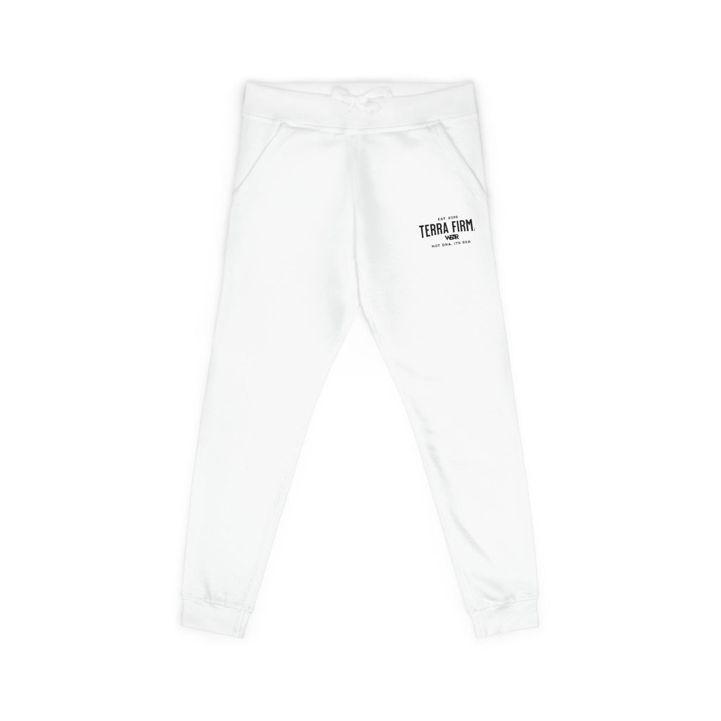 Embroidered 'Terra Firma' Fleece Sweatpants — Cozy Casual Joggers Printify