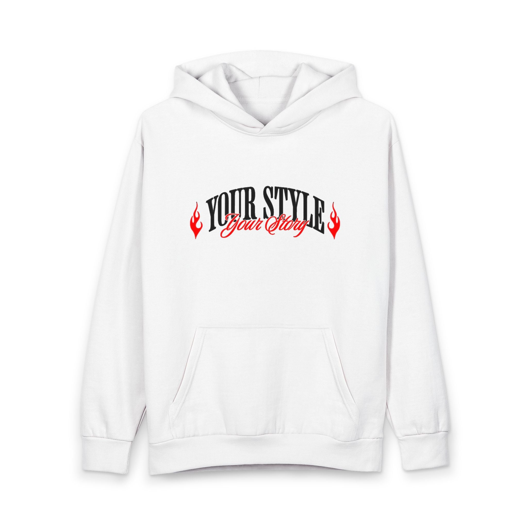 Eyes Never Lie Hoodie — Gothic Red Eye Graphic Pullover Printify