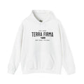 Terra Firma Graphic Hoodie — 'Not DNA. It's Wear.' Vintage Angel Print Printify